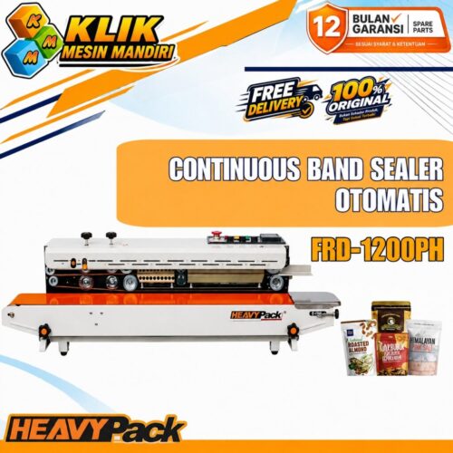 Mesin Continuous Band Sealer Heavypack FRD-1200 PH