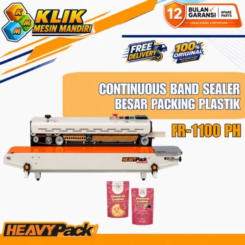 Mesin Continuous Band Sealer FR-1100PH Heavypack
