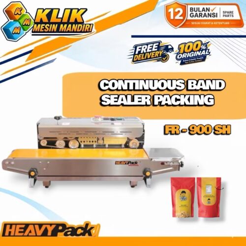 Mesin Continuous Band Sealer Heavypack FR-900SH