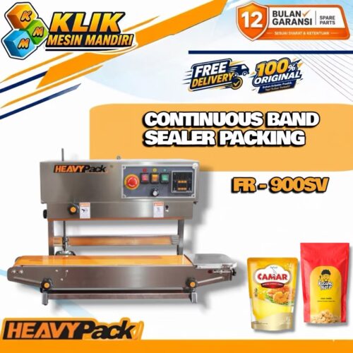 Mesin Continuous Band Sealer Heavypack FR-900SV